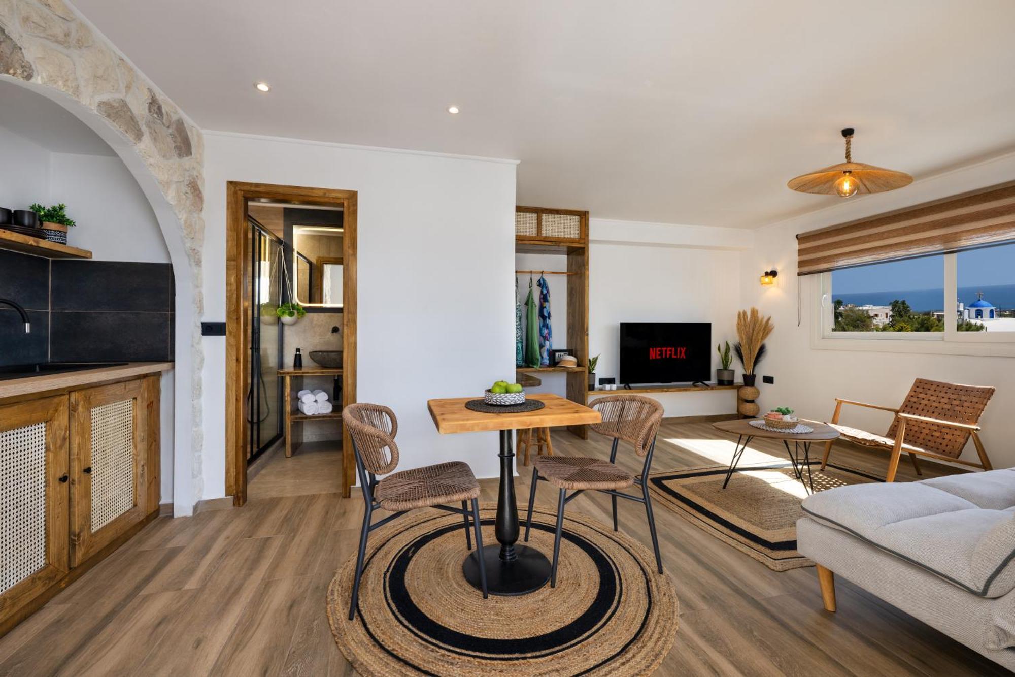 Plastiras Rooms Fira  Esterno foto